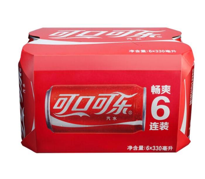 可口可乐330ml*6听装 9.9元