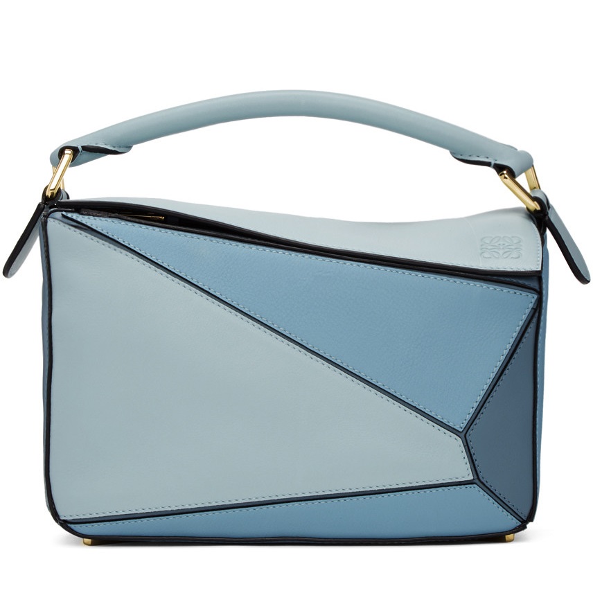 Loewe 经典小号拼色 Puzzle 包手提袋 $2190(约15410元) - SSENSE | 逛丢 | 实时同步全网折扣