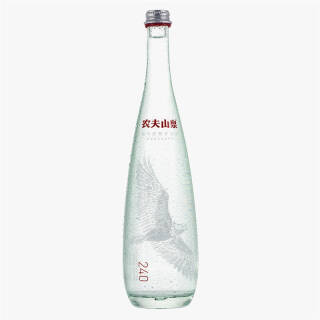 400元 限plus会员:农夫山泉 高端充气天然矿泉水(玻璃瓶)750ml*12瓶