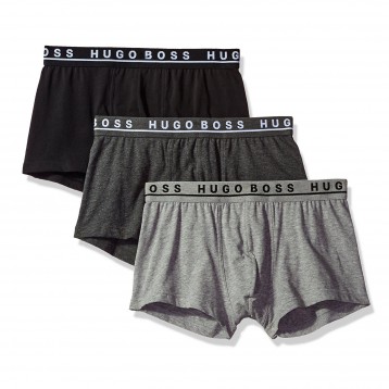 BOSS HUGO BOSS 雨果博士 男士平角内裤 3条装 海淘 5.2折 直邮中国 USD$22(¥146.74)