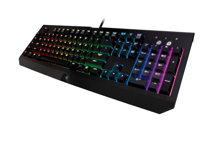 razer雷蛇blackwidow chroma幻彩版机械键盘