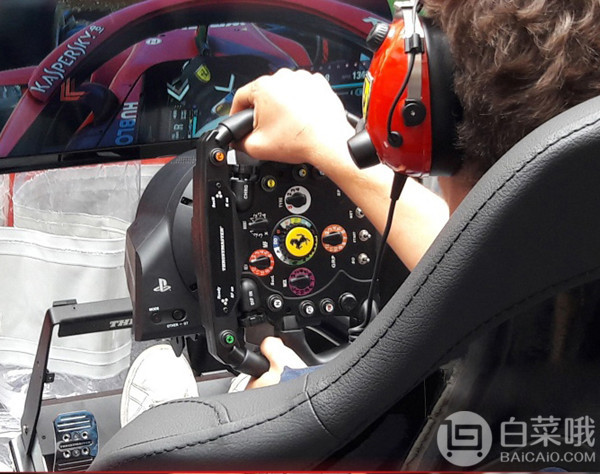 thrustmaster 图马斯特 法拉利f1方向盘$978