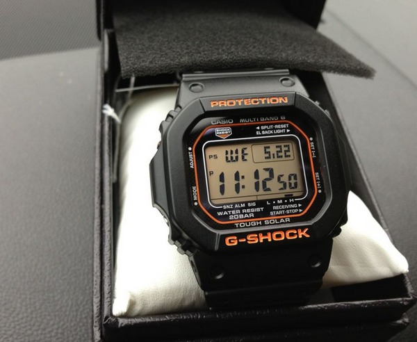 再降价:casio 卡西欧 g-shock gwm5610-1 男款电波表$