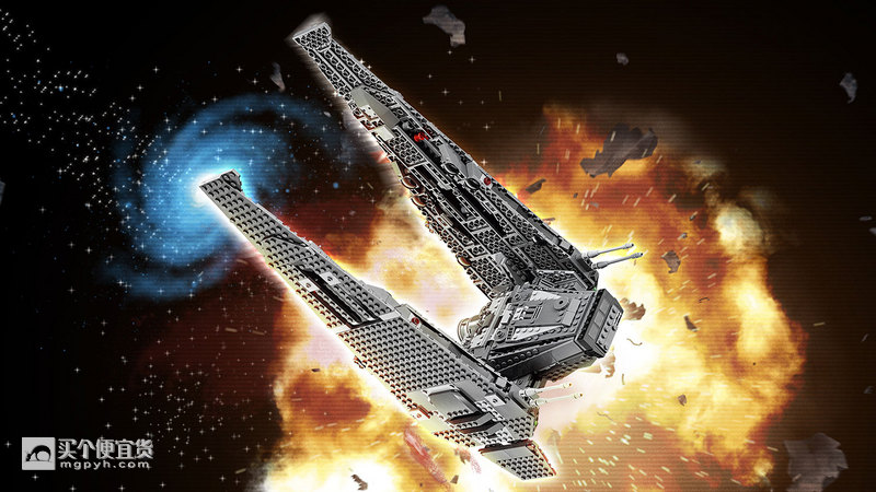 乐高(lego) 星球大战系列 75104 帝国穿梭机 收藏佳品