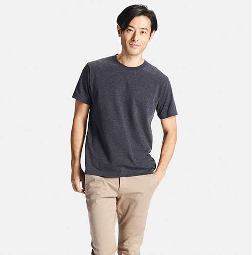 uniqlo 优衣库 男装圆领t恤 35元