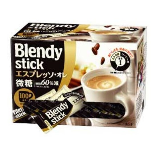 agf blendy stick 欧蕾牛奶咖啡 100袋 约104.70元 原价140.16元